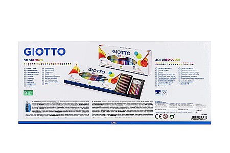 FIL SET 90 PIESE STILNOVO, 50 CREIOANE COLORATE SI 40 CARIOCI, GIOTTO 25750000 [3]
