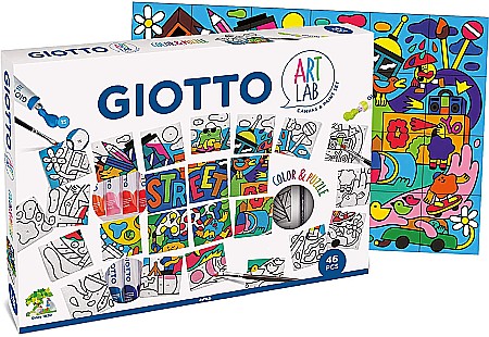 FIL SET CREATIV GIOTTO COLOR SI PUZZLE ART LAB 581800 [2]
