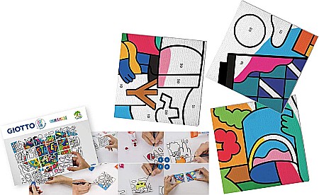 FIL SET CREATIV GIOTTO COLOR SI PUZZLE ART LAB 581800 [4]