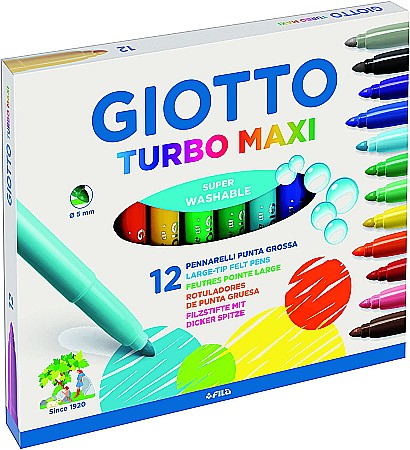 RECHIZITE SCOLARE - FIL CARIOCI GIOTTO TURBO MAXI 12/SET 76200