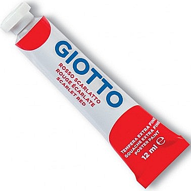 Tempera la bucata - FIL TEMPERA GIOTTO 12ML 352008 ROSU SCARLET