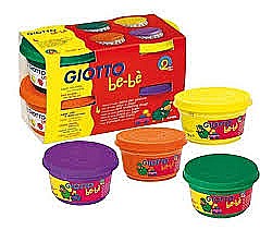 FIL PLASTILINA MODELAJ GIOTTO BEBE 100GR*4/SET 464903 [4]