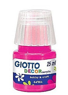 RECHIZITE SCOLARE - FIL VOPSEA ACRILICA GIOTTO 25ML MAGENTA 538110