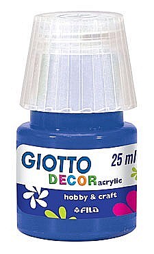 RECHIZITE SCOLARE - FIL VOPSEA ACRILICA GIOTTO 25ML BLUE ULTRAMARIN 538117