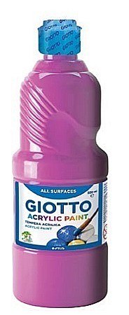 RECHIZITE SCOLARE - FIL VOPSEA ACRILICA GIOTTO 500ML MAGENTA 533710