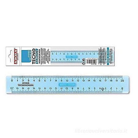 RECHIZITE SCOLARE - ARD RIGLA CU MANER TECNOSCHOOL 20CM 403SS