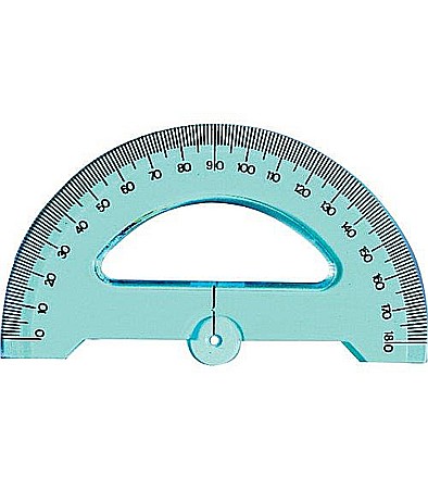 Rigle,echere si raportoare - ARD RAPORTOR TECNOSCHOOL 180 GRADE/10CM 404SS