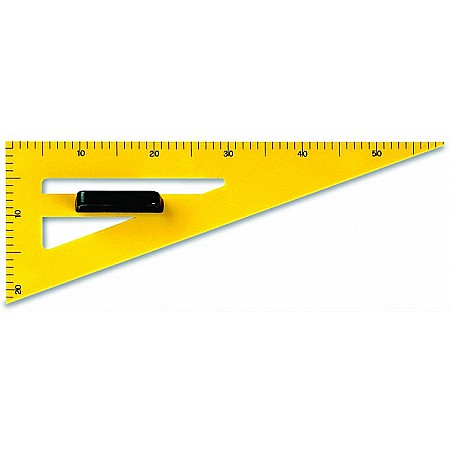 Instrumente geometrie pentru tabla scolara - ARD ECHER DIDACTIC 70 GRADE/60 CM 1100