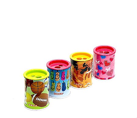 RECHIZITE SCOLARE - ARD ASCUTITOARE DUBLA CU CONTAINER DIVERSE CULORI 825SC