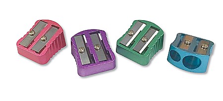 Ascutitori - ARD ASCUTITOARE DUBLA METAL DIVERSE CULORI M021SC