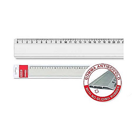 RECHIZITE SCOLARE - ARD RIGLA 100CM ALUMINIU 182100