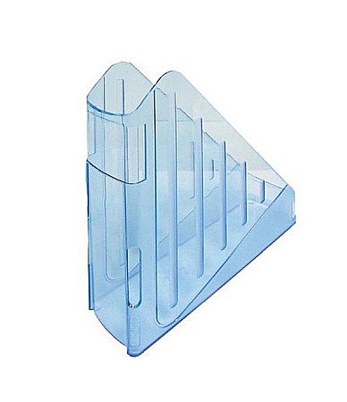 Suporturi verticale pentru documente - ARD SUPORT DOSARE VERTICAL ALBASTRU TRANSPARENT TR4118BL