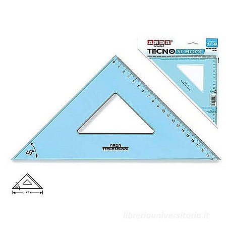 RECHIZITE SCOLARE - ARD ECHER TECNOSCHOOL 45 GRADE/30CM 40130SS