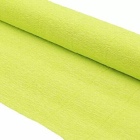 Hartie Creponata, Hartie Glasata - HARTIE CREPONATA FLORISTICA IPB 50*250CM 140GR VERDE  PF958