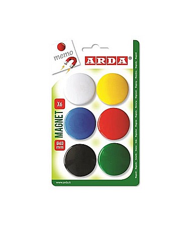MIJLOACE DE PREZENTARE - ARD MAGNETI 30MM 6/SET ACL02