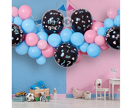 GOD GHIRLANDA DIN BALOANE GEMAR DIY He or She, 2m, 65/set 031362 [1]