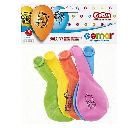 GOD BALOANE Premium Balloons 'Jungle Animals", 30cm, mix GS110/P145 [1]