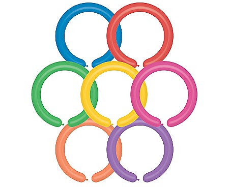 Baloane si accesorii - GOD BALOANE DE MODELAT Gemar, D4, mix, 100/set D4/80