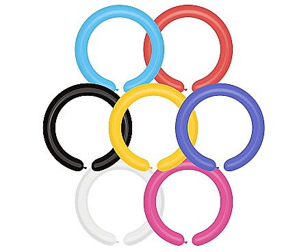 ARTICOLE PARTY - GOD BALOANE DE MODELAT Gemar, D4, Twister Mix, 100/set D4/80/T