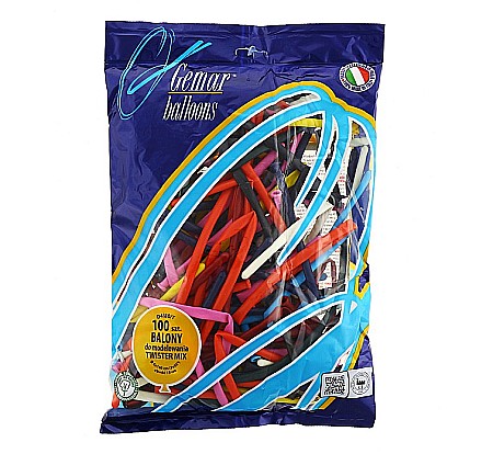 GOD BALOANE DE MODELAT Gemar, D4, Twister Mix, 100/set D4/80/T [1]