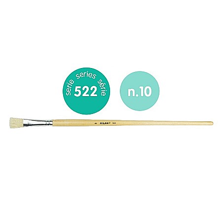 Pensule scolare bucata - ADA PENSULA MILAN 522 NR 12 VARF DREPT