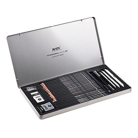 Creioane grafit - SET PROFESIONAL IPB PENTRU DESEN SI SCHITE PP433