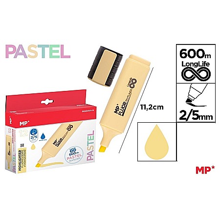 Textlinere - TEXTMARKER IPB VANILIE PASTEL FLUO PE534VA-S