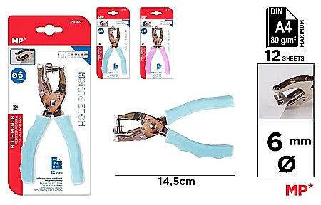 ARTICOLE DE BIROU - PERFORATOR IPB 1 PERFORATIE 6MM, 12 COLI PA107