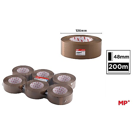 ARTICOLE DE BIROU - BANDA ADEZIVA IPB 48MM*200M MARO PA517-04