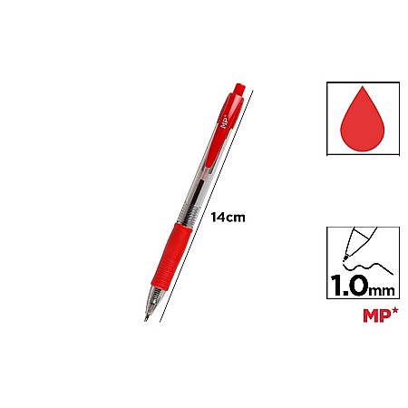 Pixuri cu mecanism - PIX IPB 1.00MM ROSU PE140R-S