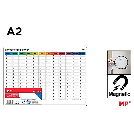 MIJLOACE DE PREZENTARE - TABLA MAGNETICA IPB A2 PLANNER SAPTAMANAL PN137-03