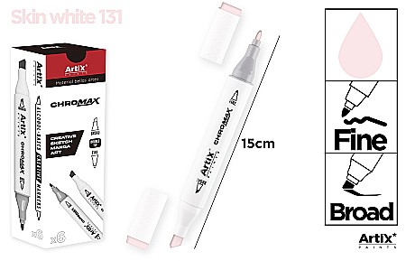 Markere creative 2 capete - ART MARKER IPB 2 CAPETE CULOAREA PIELII DESCHIS 131 PP915-18 nn