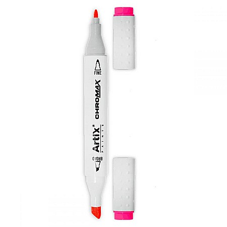 FINE ARTS&GRAPHICS - ART MARKER IPB 2 CAPETE ROSU CORAL FLUORESCENT 121 PP915-4 nn