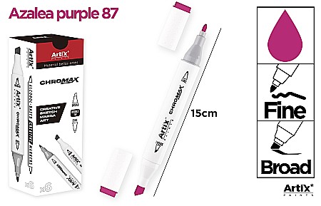 Markere creative 2 capete - ART MARKER IPB 2 CAPETE ROZ AZALEE 87 PP915-87 nn
