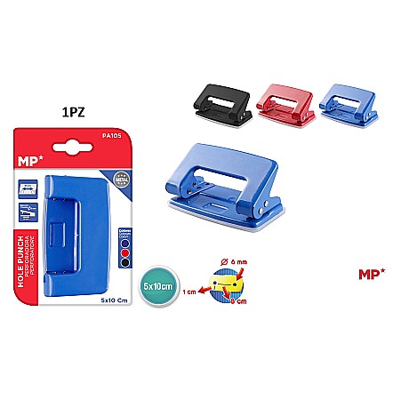 ARTICOLE DE BIROU - PERFORATOR IPB 8 COLI 2 PERFORATII CULORI ASORTATE PA105
