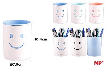 Suporturi instrumente de scris - SUPORT CREIOANE IPB 2 IN 1 PLASTIC SMILEY PA916