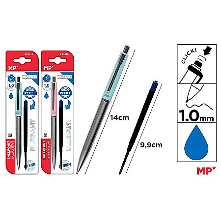 INSTRUMENTE DE SCRIS - PIX IPB METALIC PASTEL 1.00MM+MINA PE261P