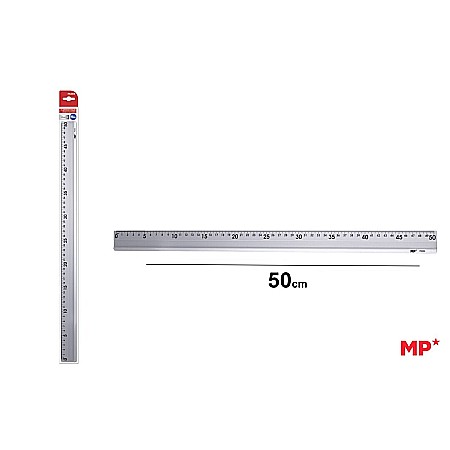 RECHIZITE SCOLARE - RIGLA IPB 50CM ALUMINIU PA004