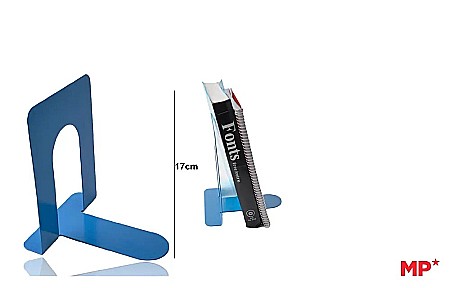 idei de Cadouri Craciun - SUPORT CARTE DIN METAL IPB 2/SET 17CM ALBASTRU PA132
