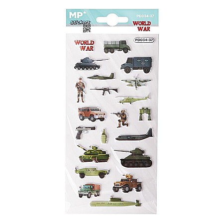 STICKER 3D IPB LUMEA RAZBOIULUI PD034-37 [0]