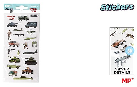 STICKER 3D IPB LUMEA RAZBOIULUI PD034-37 [1]