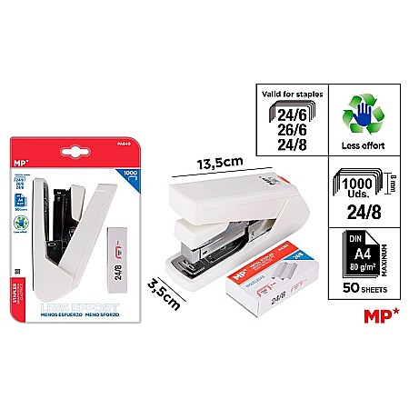 ARTICOLE DE BIROU - CAPSATOR IPB 24/6, 24/8, 26/6, 50 COLI + 1000 CAPSE CULORI ASORTATE PA640