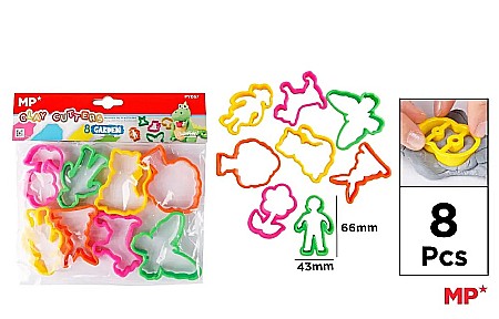 Ustensile Turnare, Modelare - INSTRUMENTE MODELARE IPB PLASTIC 8/SET GRADINA PY057