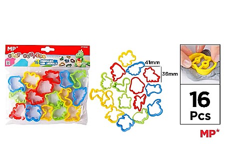 Ustensile Turnare, Modelare - INSTRUMENTE MODELARE IPB PLASTIC 16/SET DINOZAURI PY058