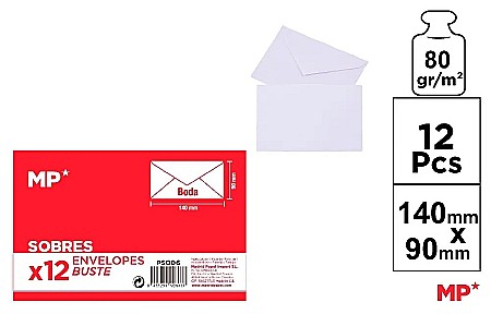 Plicuri simple - PLIC IPB C7+ 140*90MM 12/SET ALB PS006