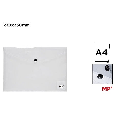 Mape tip plic cu capsa - MAPA PLASTIC IPB A4 CU CAPSA TRANSPARENT PC019