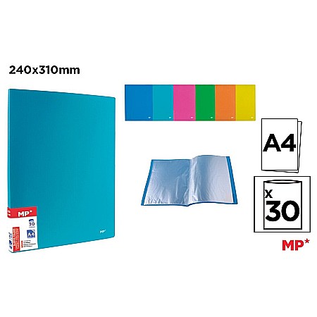 ORGANIZARE SI ARHIVARE - MAPA PREZENTARE A4 PP 30 FOLII CULORI FLUORESCENTE PC313