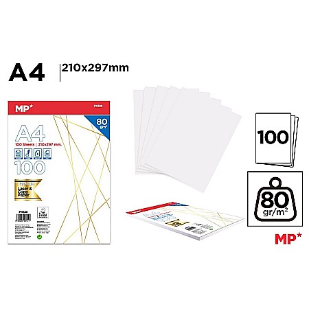 Hartie asortata, Carton asortat Mix - HARTIE ALBA IPB A4 80GR 100/SET PN300