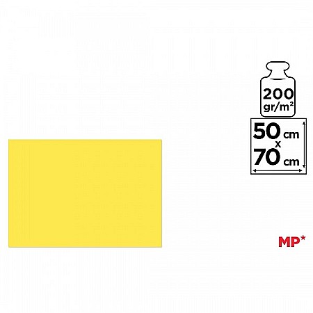 CARTON COLOR IPB 50*70CM 200GR GALBEN PN433 [1]