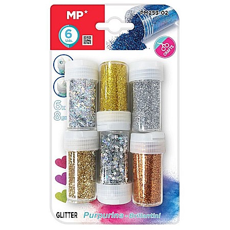 GLITTER IPB 8GR 6 CULORI/SET PM253-02 [1]